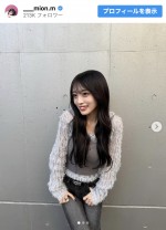 向井地美音、春コーデで美スタイル披露　※「向井地美音」インスタグラム