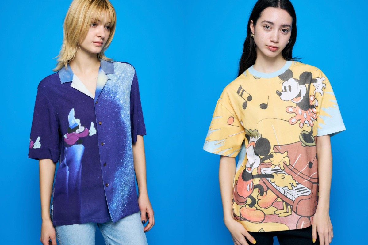 ディズニー×「MOUSSY」に新作！ 『ファンタジア』のワンシーンを描いたシャツなど登場