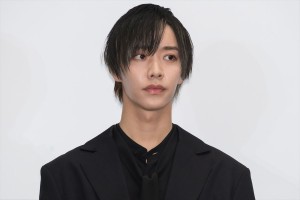 舞台『IMPACT』製作発表記者会見に出席した松井奏