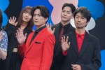 ドラマ『イグナイト −法の無法者−』に出演する（左から）上白石萌歌、間宮祥太朗、三山凌輝、仲村トオル