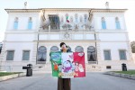 映画のモデルとなったイタリアを来訪したあいみょん　ボルゲーゼ美術館にて