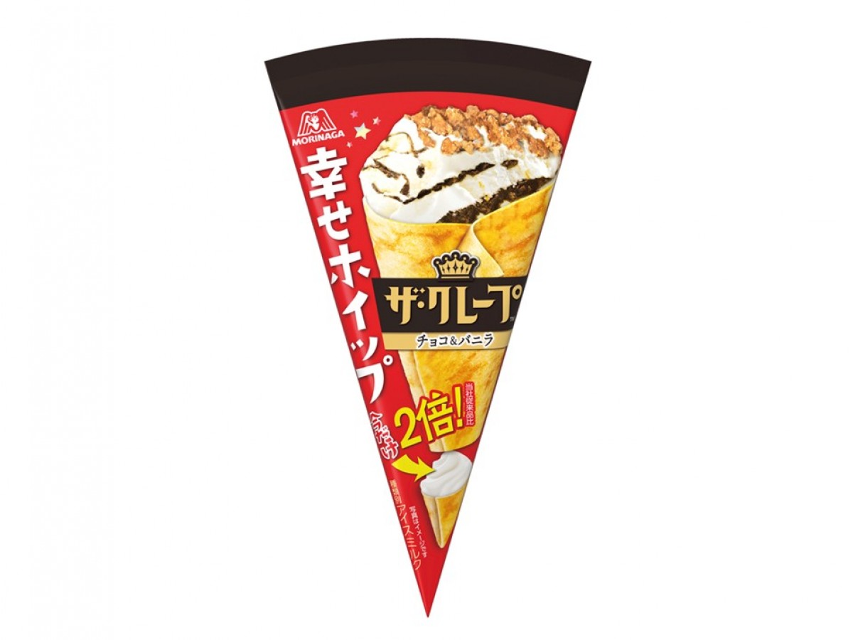 「ザ・クレープ」期間限定“ホイップ2倍”登場！　チルドデザートのような味わい
