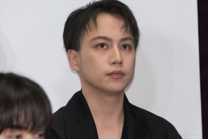 舞台『IMPACT』製作発表記者会見に出席した横原悠毅