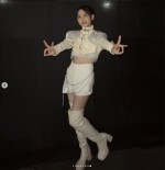 梶原叶渚、東京ガールズコレクションでの姿　※「梶原叶渚」インスタグラム