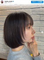 岡田紗佳、新ヘアスタイルにファン絶賛　※「岡田紗佳」インスタグラム