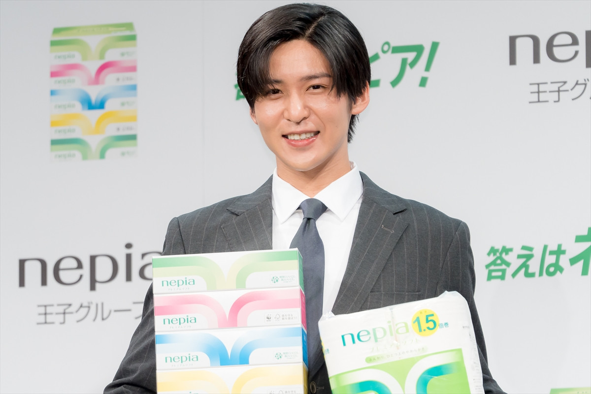 Snow Man・目黒蓮、スーツ姿で登場　「トップを獲りたい！」と意気込み