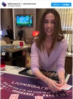 『バレリーナ』アナ・デ・アルマスがラスベガスに参上　※『ジョン・ウィック』インスタグラム