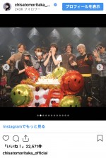 56歳の誕生日を迎えた森高千里　※「森高千里」インスタグラム