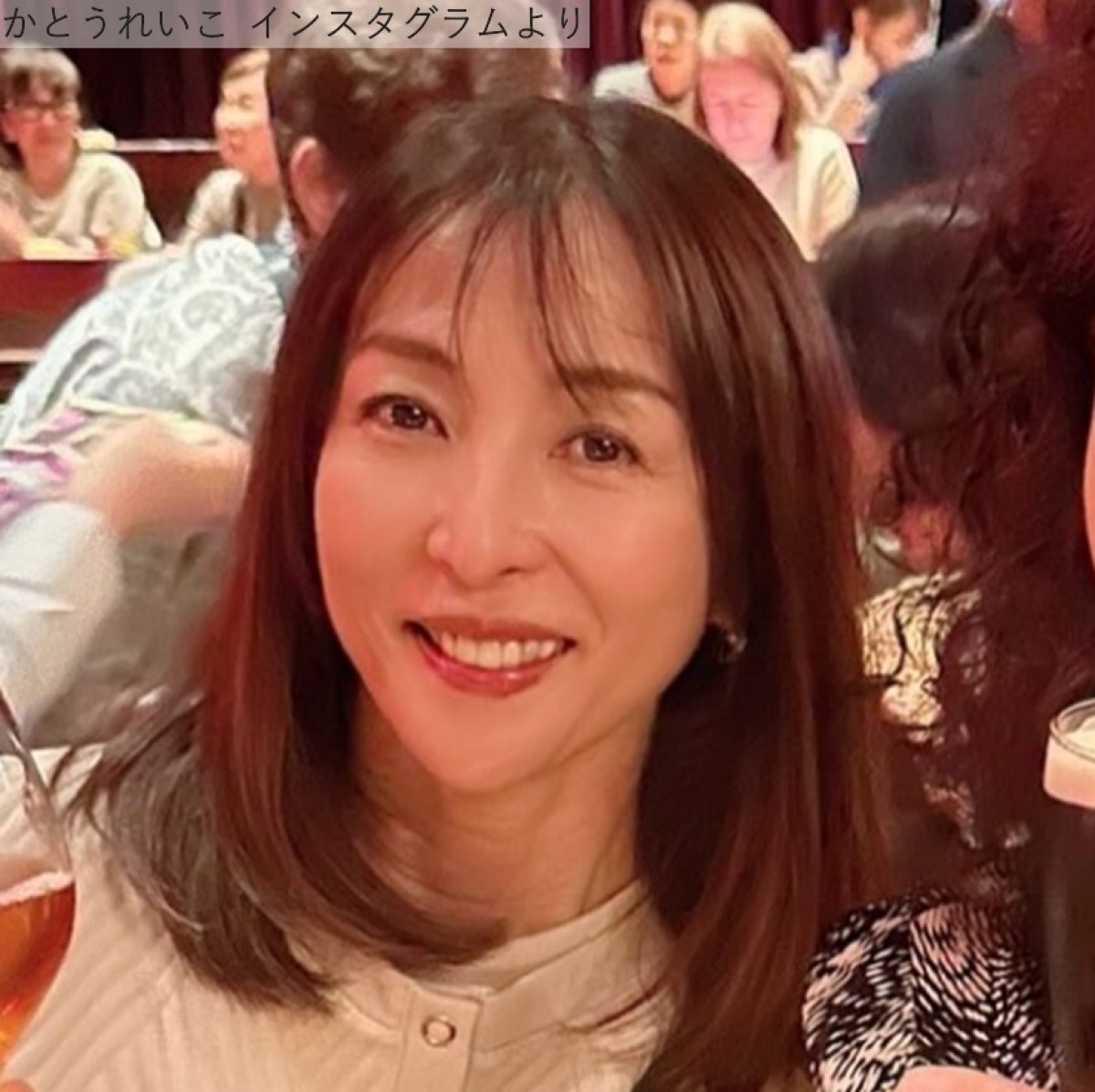 かとうれいこ、過去ショット　※「かとうれいこ」インスタグラム