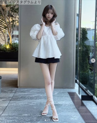 聖菜、近影　※「聖菜」インスタグラム