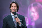 映画『バレリーナ：The World of John Wick』ワールドプレミアに登場したキアヌ・リーヴス