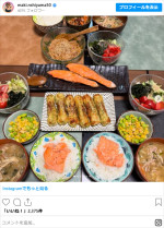西山茉希、手作り料理　※「西山茉希」インスタグラム