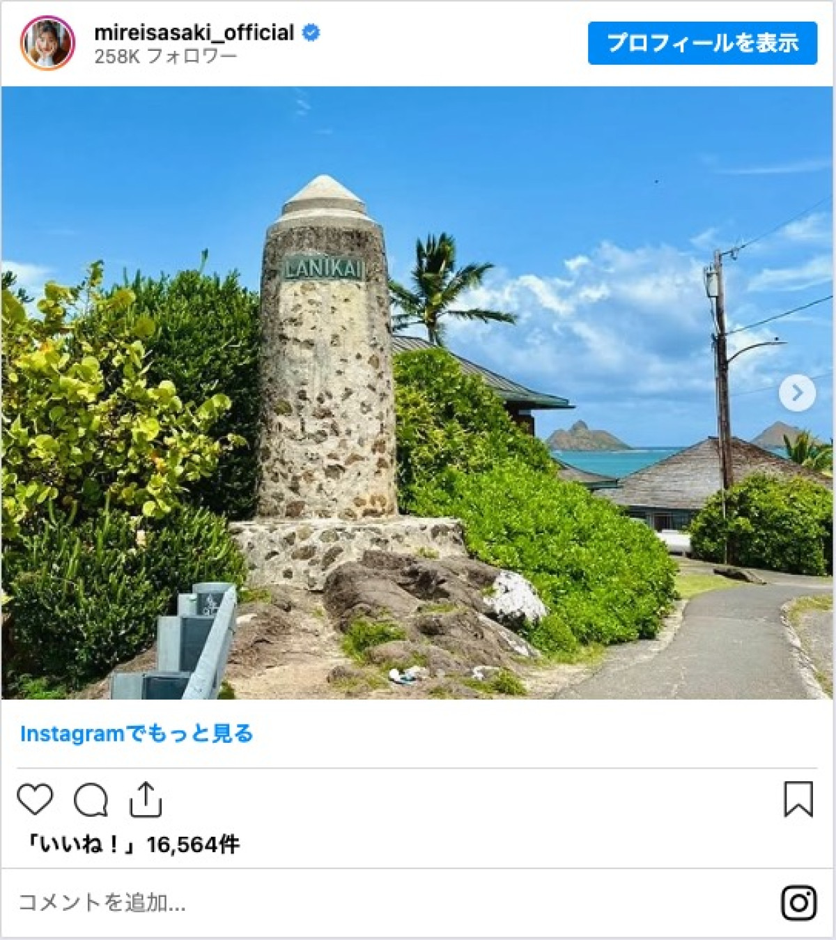 日向坂46卒業の佐々木美玲、ハワイを満喫「ハワイと金髪が似合いすぎ」と反響