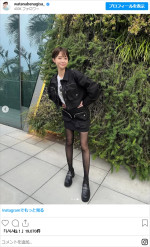 渡邊渚、近影　※「渡邊渚」インスタグラム