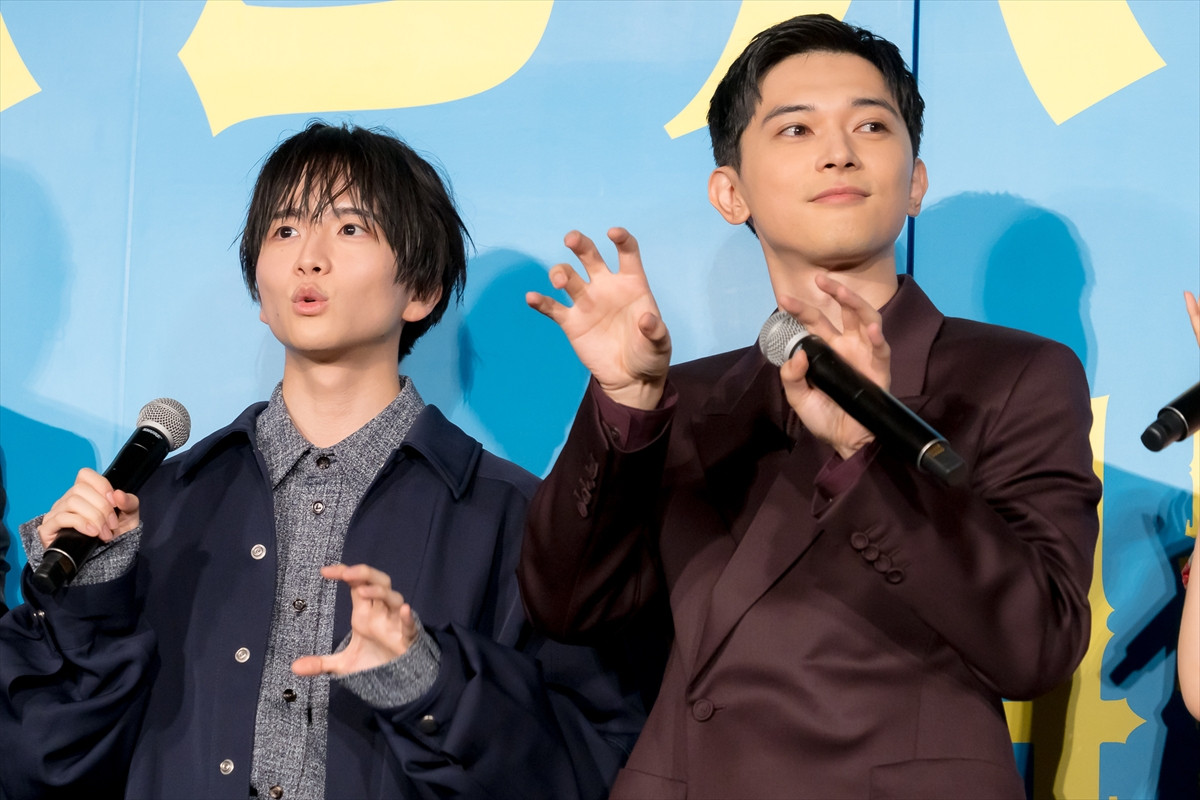 吉沢亮＆板垣李光人、共演を振り返りお互いに「大好きです」