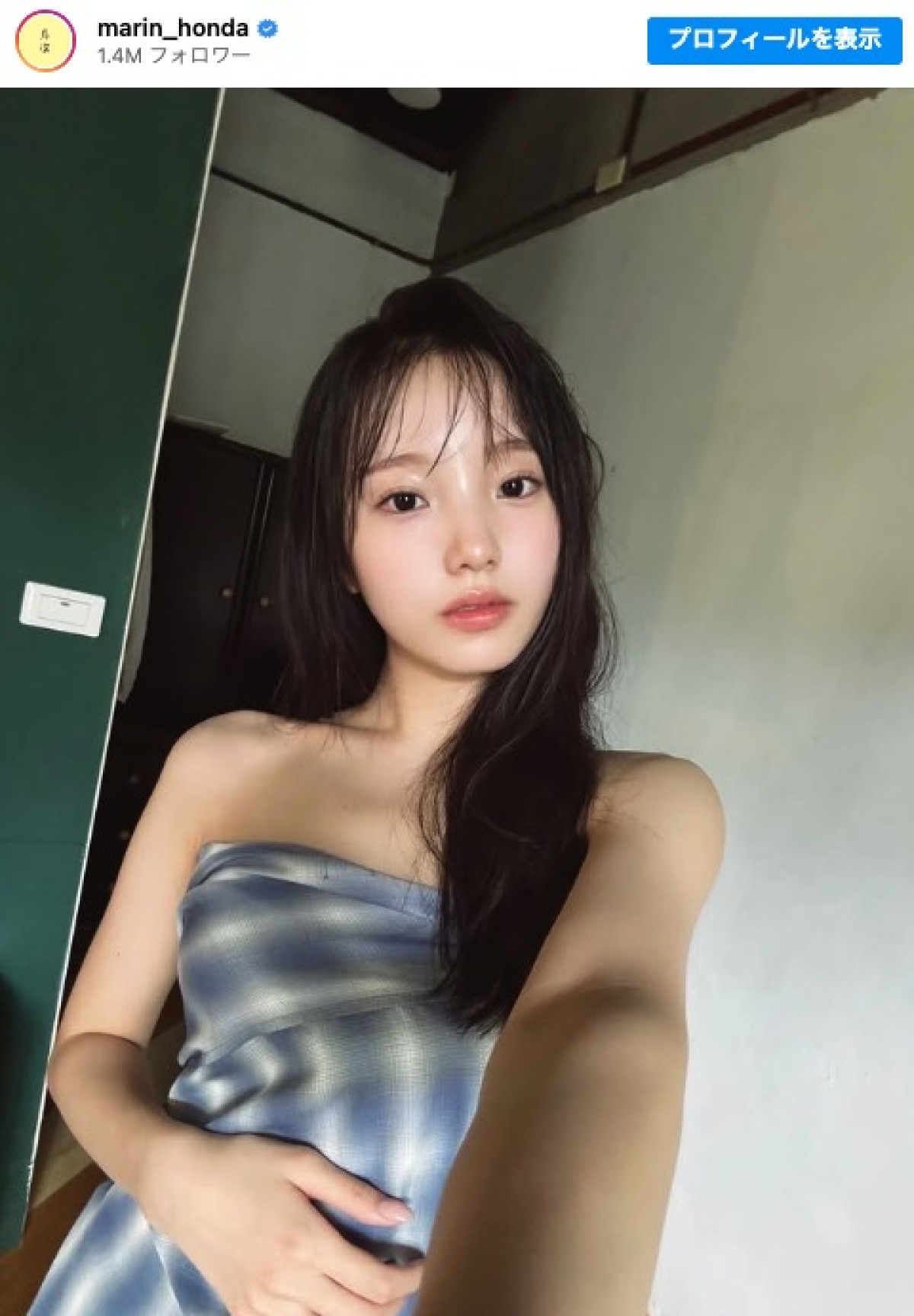 本田真凜、写真集オフショットが美しい…　※「本田真凜」インスタグラム