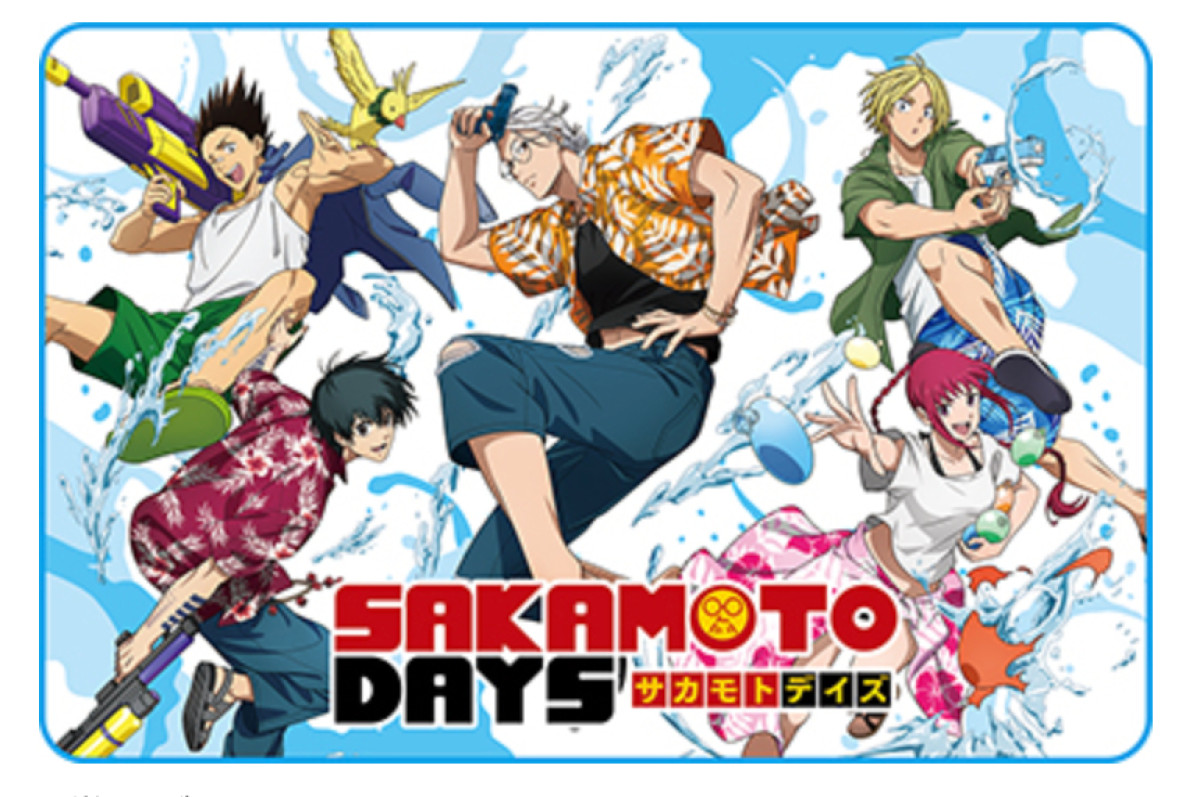 『SAKAMOTO DAYS』セガ ラッキーくじに登場！　坂本太郎のフェイスクッションなど展開