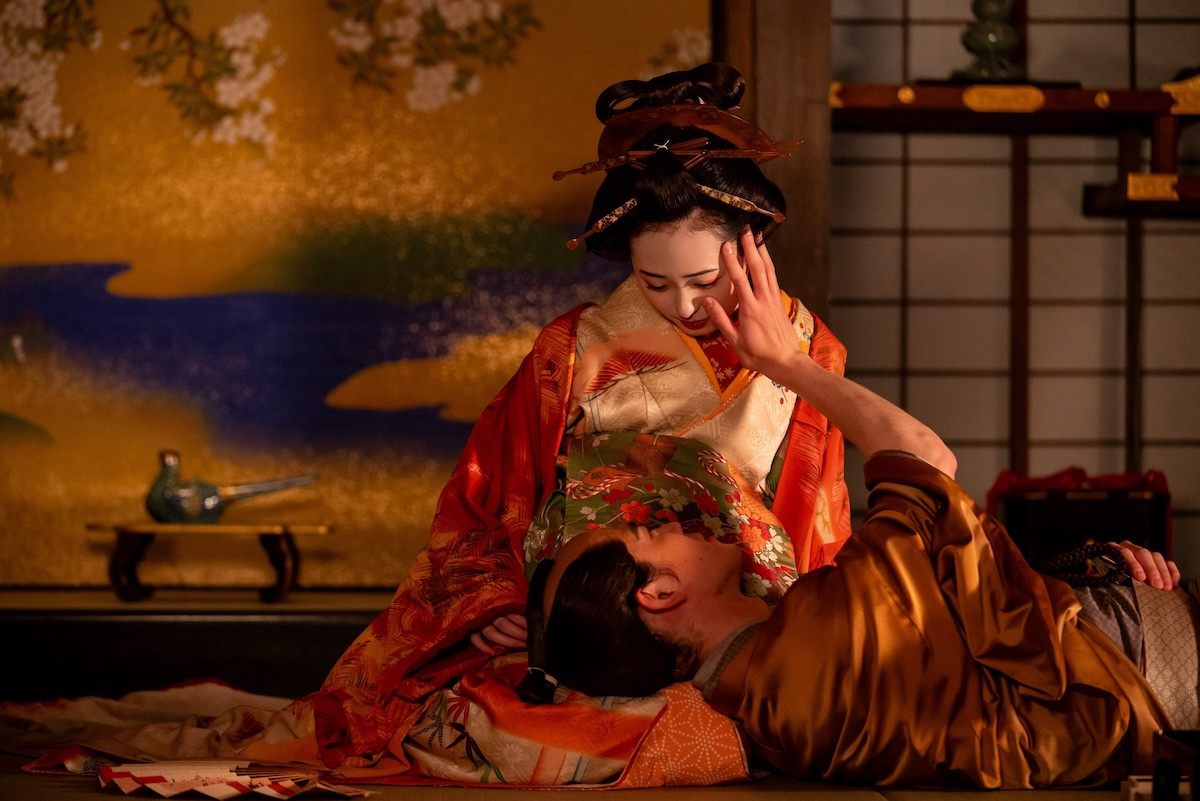 『べらぼう』“誰袖”福原遥「この盗人女郎が！」2階からダイブ→まさかの行動に反響「鬼滅の刃以来」「大江戸キャットファイト」