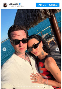 デミ・ロヴァートがロマンチックなハネムーン写真公開