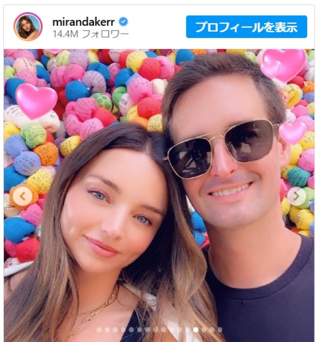 ミランダ・カー夫妻が来日　京都で撮影した写真を大量にシェア！※「Miranda Kerr」インスタグラム