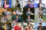 日曜劇場『キャスター』のクランクアップを迎えたキャスト陣