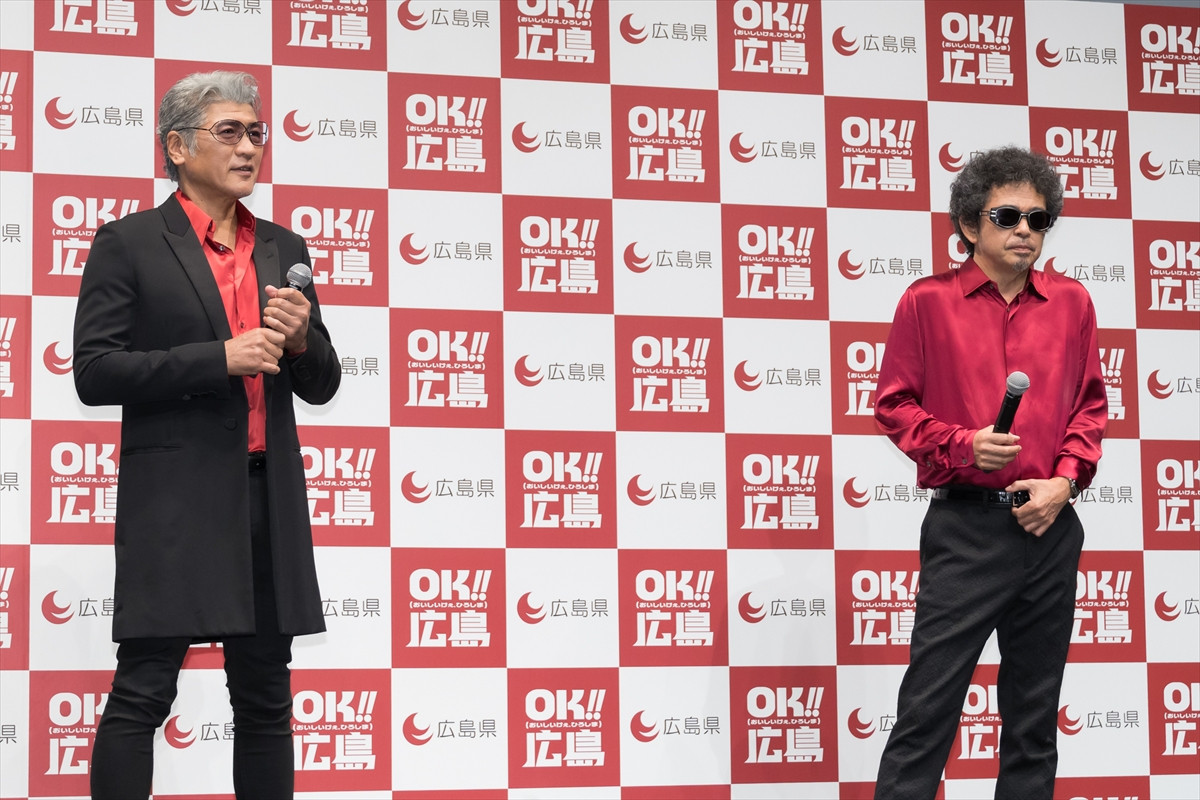 奥田民生＆吉川晃司、ユニット活動の目標は「無事、喧嘩もなく終わらせたい」