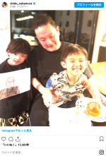 中村獅童、父の日に息子たちから“愛のサプライズ”　※「中村獅童」インスタグラム