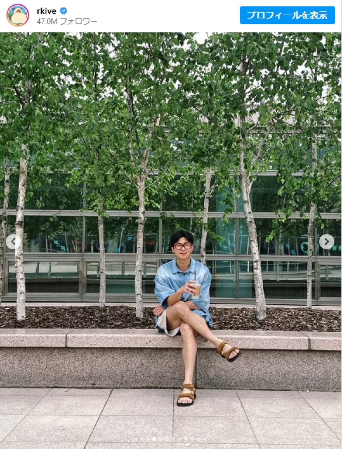 20250603 BTSのRM　※「RM」Instagram