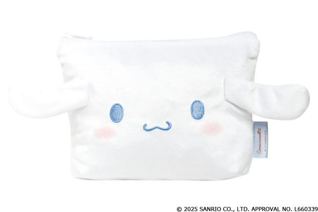 サンリオ“新作カプセルトイ”登場！　パステルカラーの「ふわふわFACE台形ポーチ」全6種