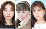 （左から）武田玲奈、福原遥、生田絵梨花