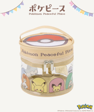 「3COINS」×『ポケピース』がコラボ！　ピカチュウたちが並ぶ「筒型ポーチ」など登場へ