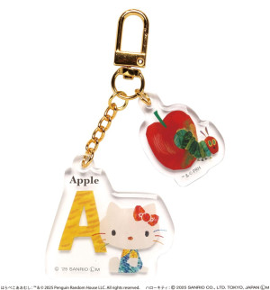 ハローキティ×『はらぺこあおむし』のカプセルトイが登場！　キュートなコラボアートを使用