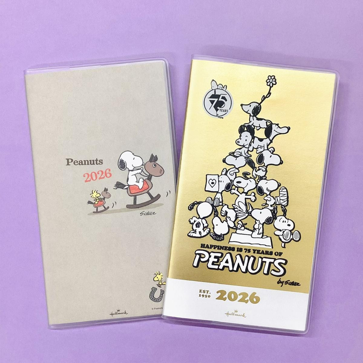 PEANUTS』2026年版カレンダー＆ダイアリー発売！ 歴代スヌーピーを描い