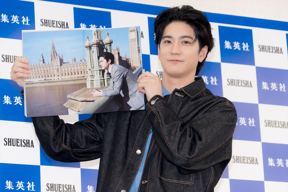 中島裕翔、1st写真集発売　「メンバーに渡すのはちょっと小っ恥ずかしい」と照れ笑い
