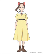映画『パリに咲くエトワール』継田フジコのキャラクタービジュアル