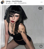 仲里依紗、再現度高すぎコーデでレディー・ガガのライブへ　※「仲里依紗」インスタグラム