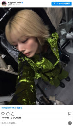 「5th TOUR 2025 “Addiction”」のオフショットを公開した藤吉夏鈴　※「藤吉夏鈴」インスタグラム