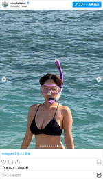 筧美和子、ハワイでの水着姿　※「筧美和子」インスタグラム