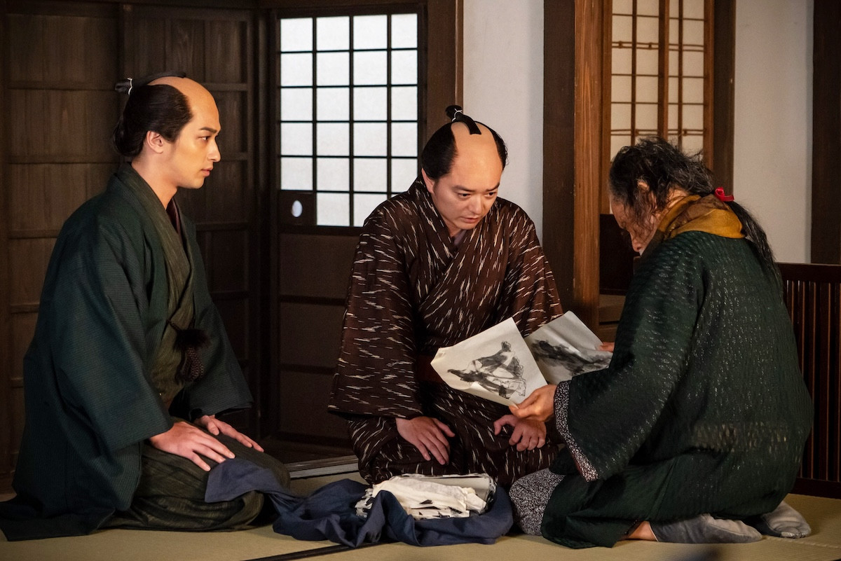 『べらぼう』第30回　“歌麿”染谷将太、“蔦重”横浜流星から“自分ならではの絵”を求められ苦悩