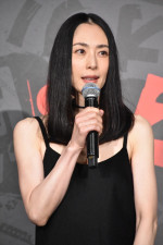 深津絵里、『THE オリバーな犬、(Gosh!!)このヤロウ MOVIE』舞台挨拶付き特別上映イベントに登場