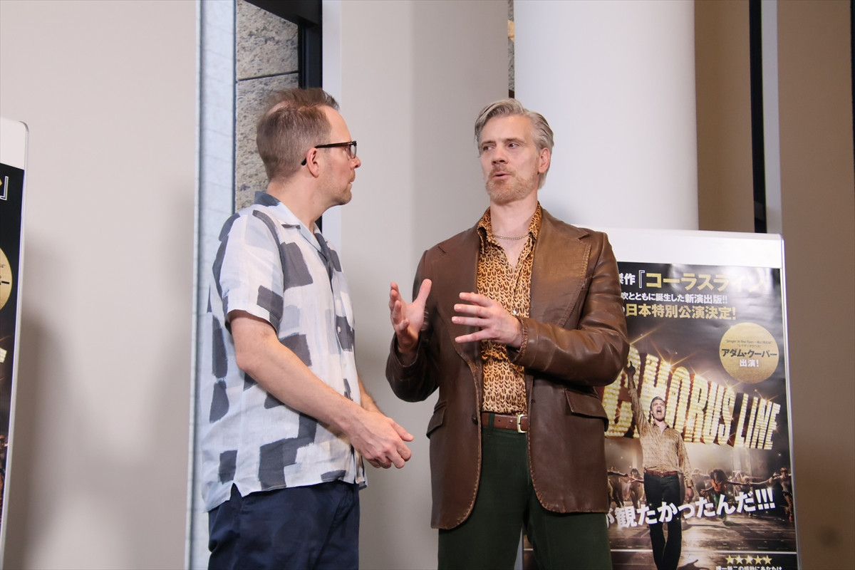アダム・クーパーが新演出版で魅せる『コーラスライン』開幕「すばらしい体験をしていただける」