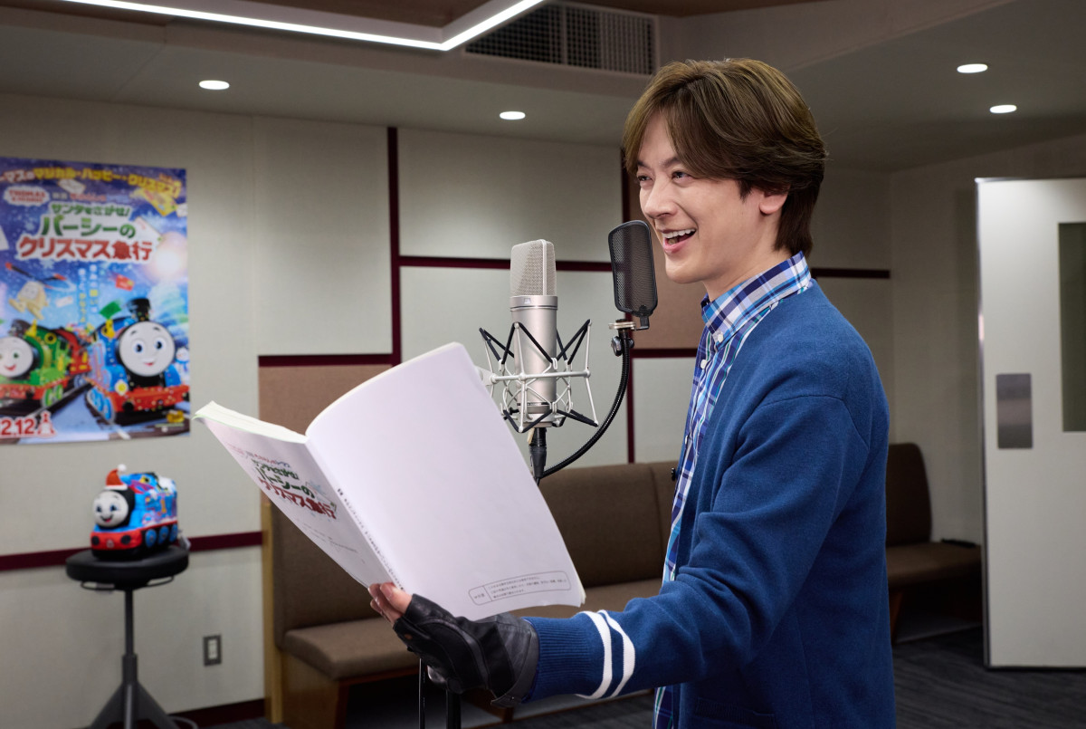 DAIGO＆倉田瑛茉、映画『きかんしゃトーマス』最新作でゲスト声優に！　予告編解禁