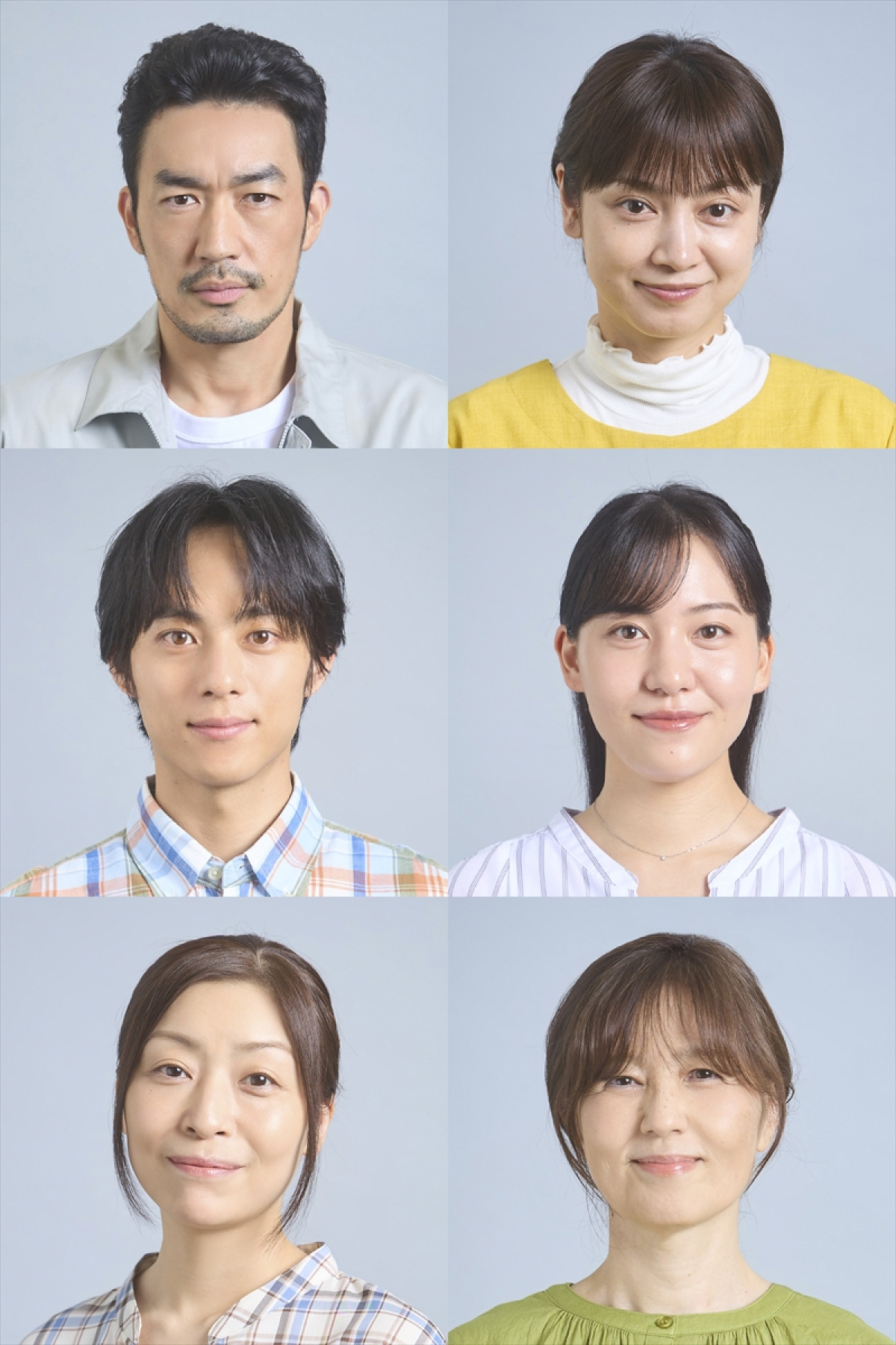 ドラマ『放課後カルテ 2025秋』に出演する(上段左から)大谷亮平、平愛梨、(中段左から)永田崇人、金井美樹、(下段左から)内田慈、石野真子