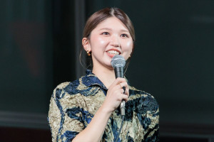 「WRESTLE KINGDOM 20 in 東京ドーム 棚橋弘至引退」公開記者会見に登場した竹内朱莉