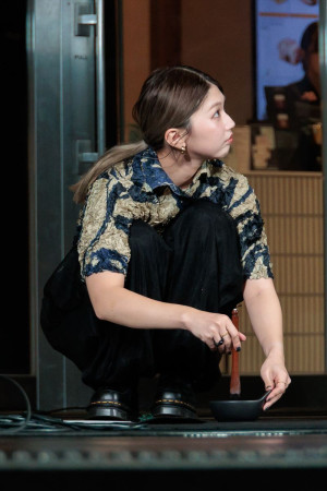 「WRESTLE KINGDOM 20 in 東京ドーム 棚橋弘至引退」公開記者会見に登場した竹内朱莉