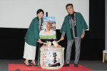 映画『種まく旅人～醪のささやき～』公開記念トークショー付き上映会の様子