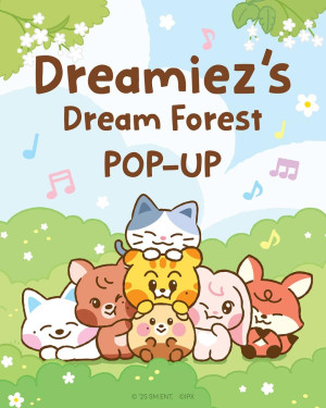 渋谷でNCT DREAM公式キャラクター“Dreamiez”ポップアップ開催へ！　無料のレシート写真機も登場