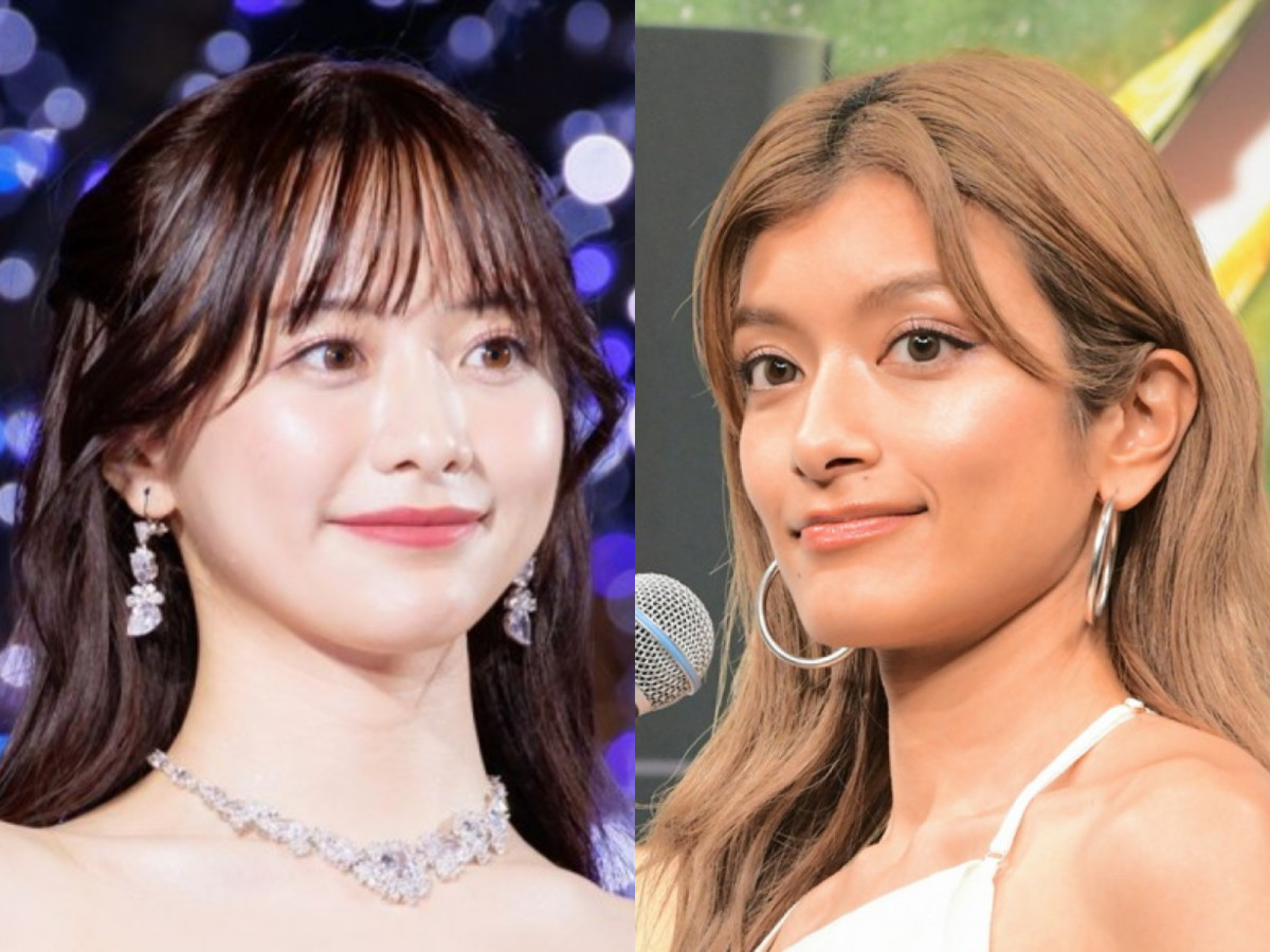 （左から）森香澄、ローラ