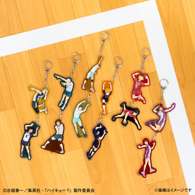 写真）『ハイキュー!!』が「Happyくじ」に登場！ プレーシーンを