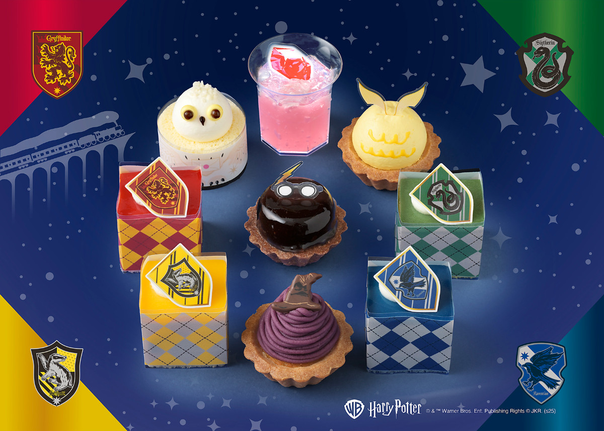 銀座コージーコーナーに『ハリー・ポッター』のプチケーキが登場! “賢者の石”の世界観を表現
